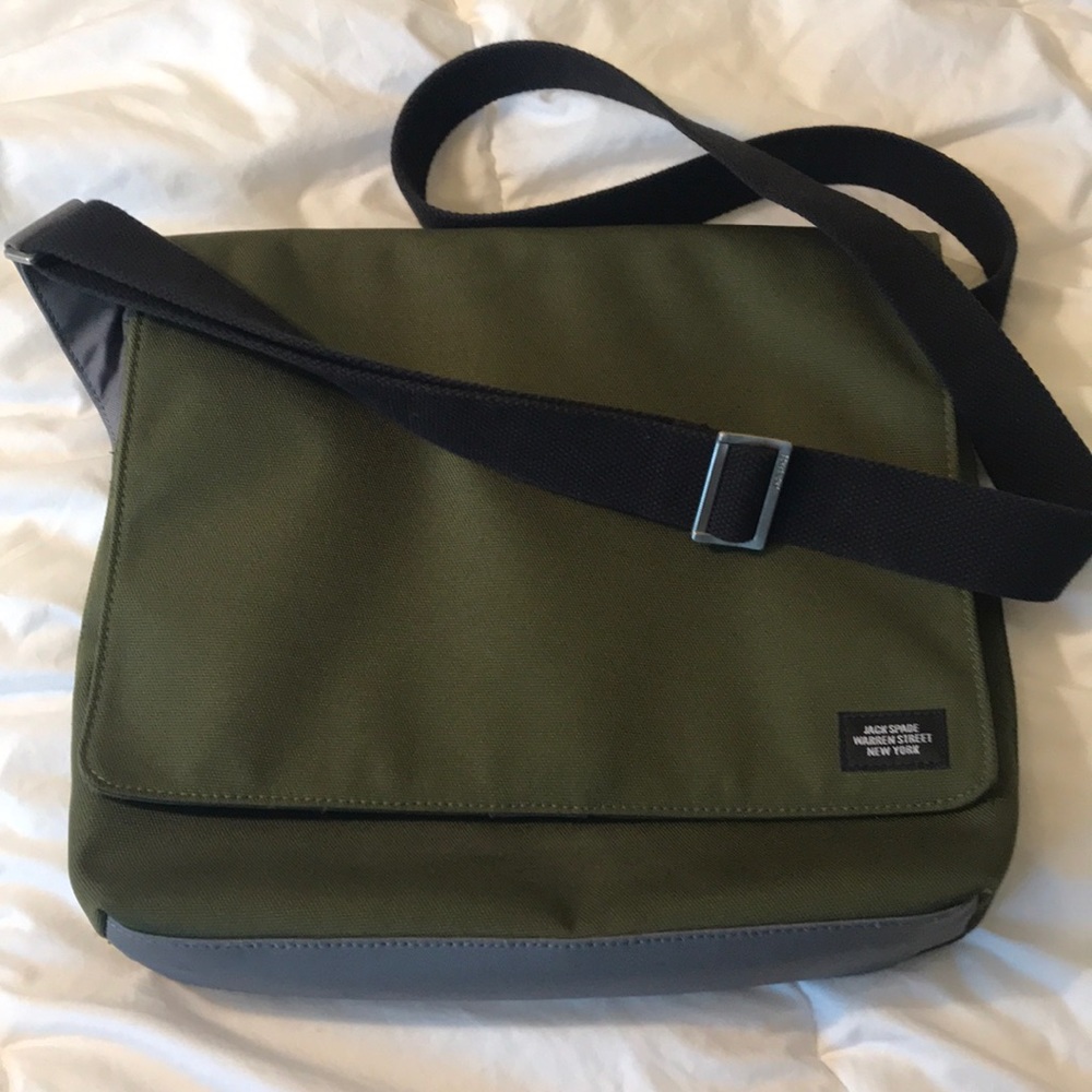 Jack Spade warren street messenger bag